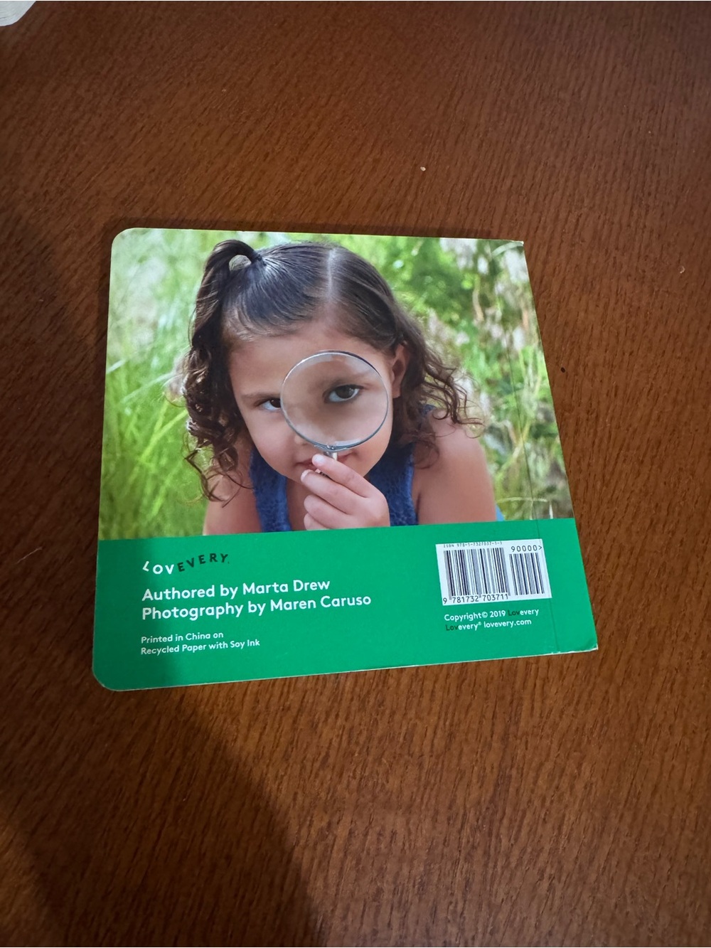 LovEvery "My Favorite Nature Buddy" Board Book - Picture 3 of 4